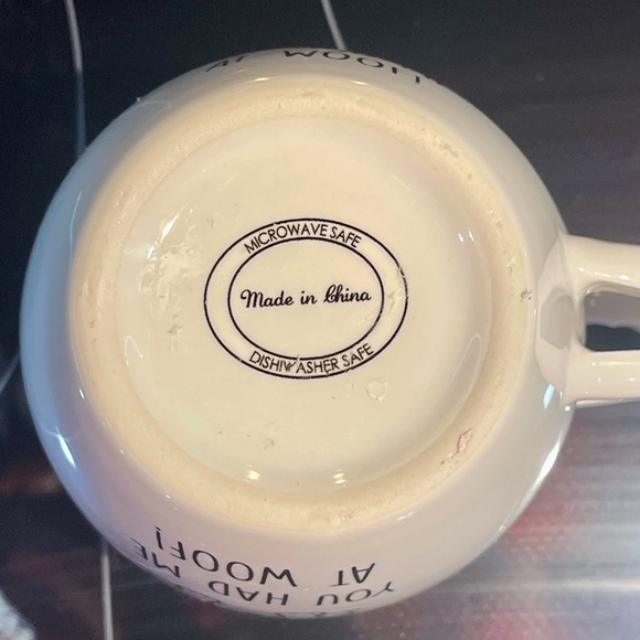 French bulldog white ceramic mug 12 ounce - Picture 4 of 4